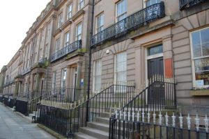 Street scene in Hamilton Square, Birkenhead